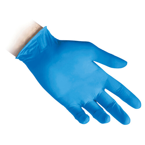 Guanti in nitrile senza polvere Nacatur naturex 626 nitryl derm PZ.100 gr. 3,50
